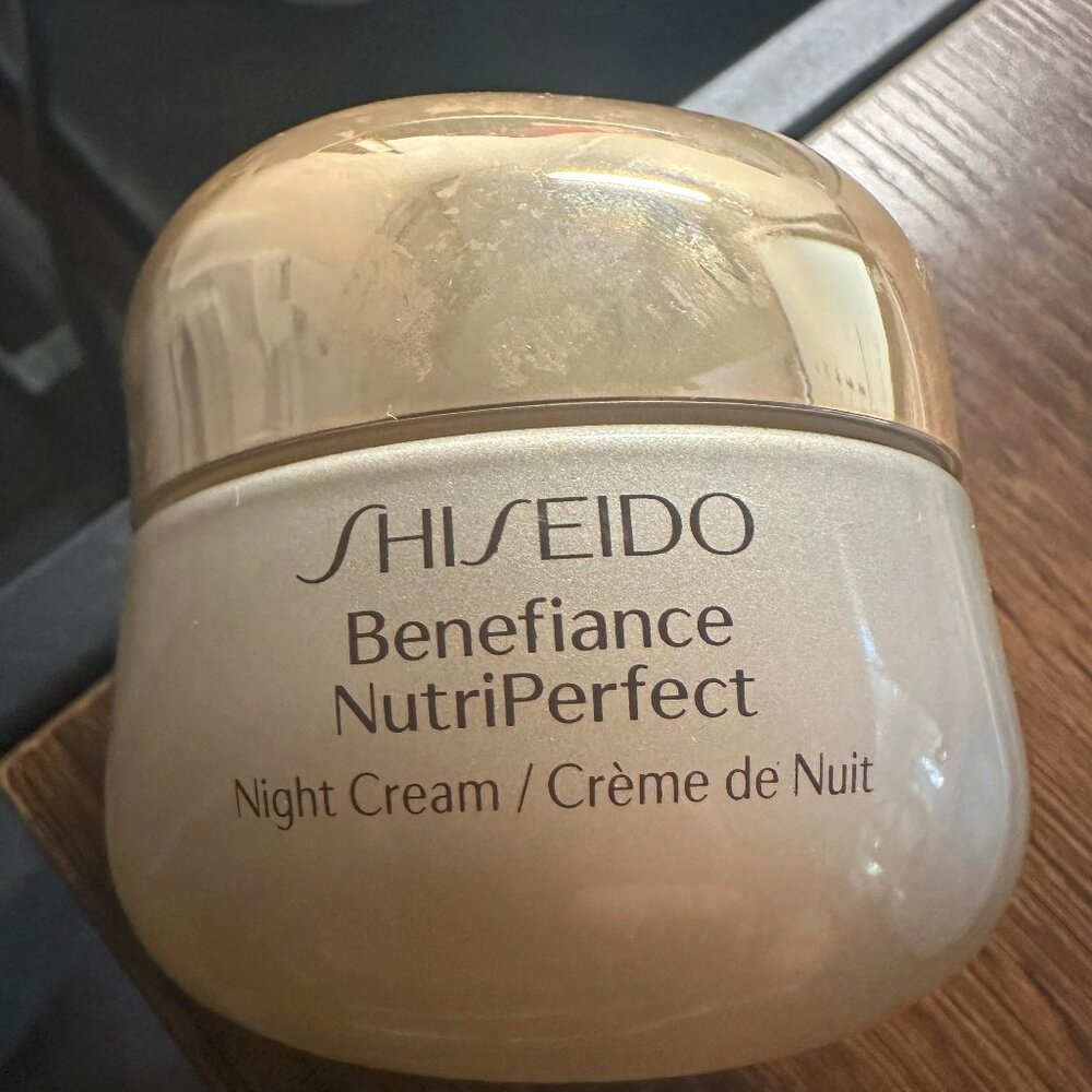 SHISEIDO BENEFIANCE NUTRIPERFECT NIGHT CREAM 50ml/1.7 oz, sealed, New W/O box